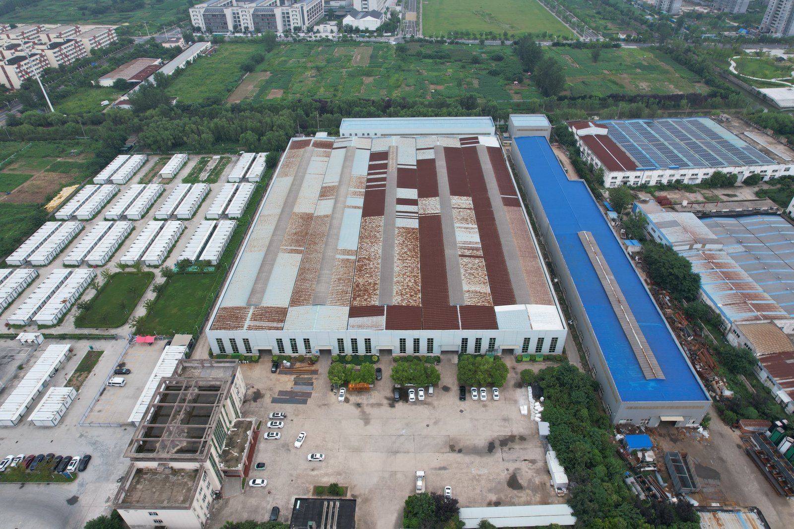 Aerial view of HANTANG factory