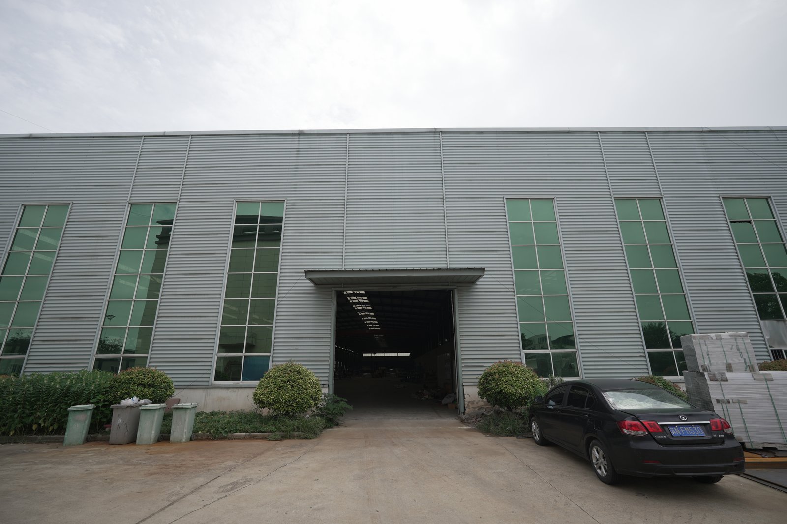 Factory main entrance