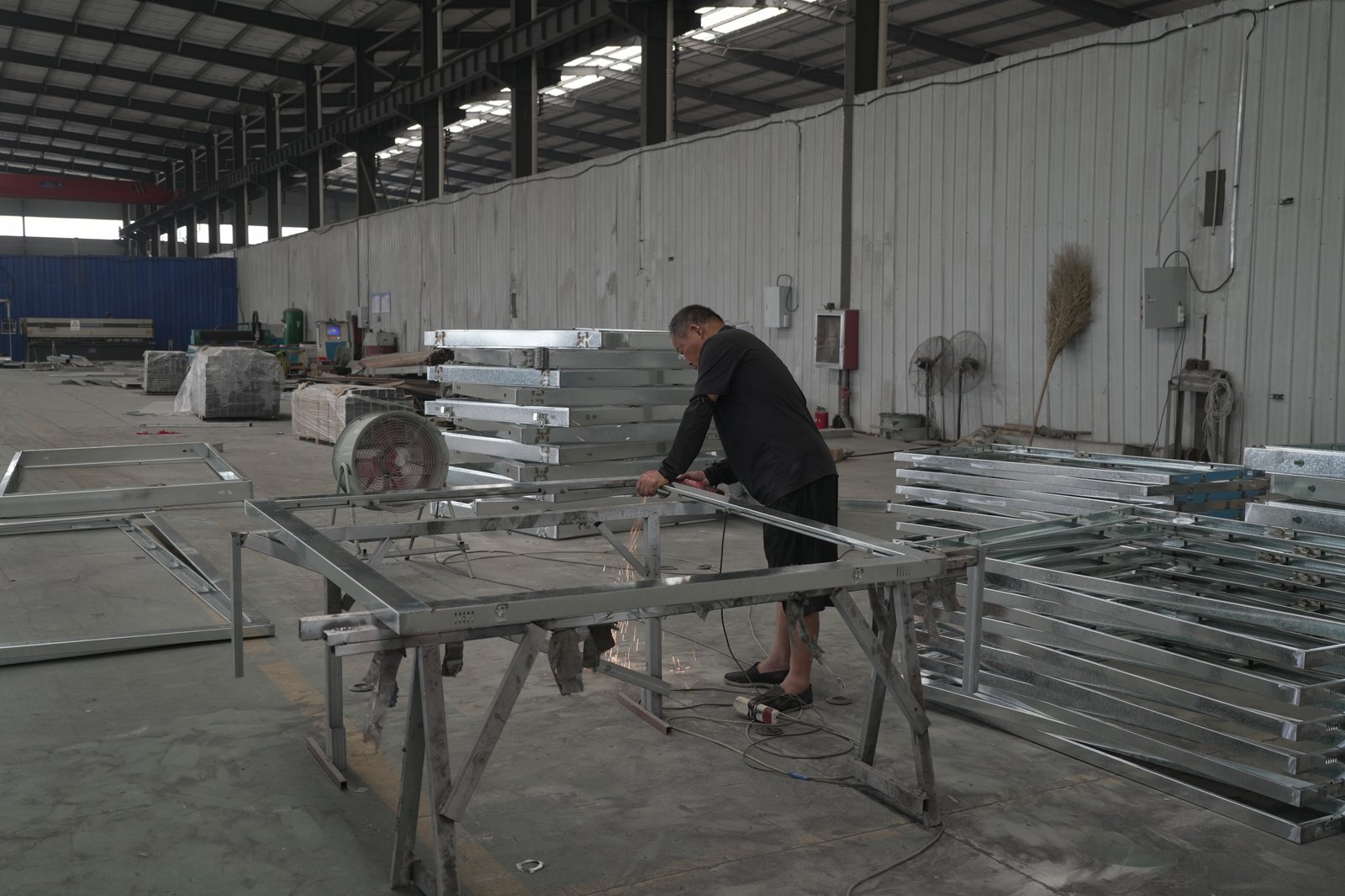 Worker in production