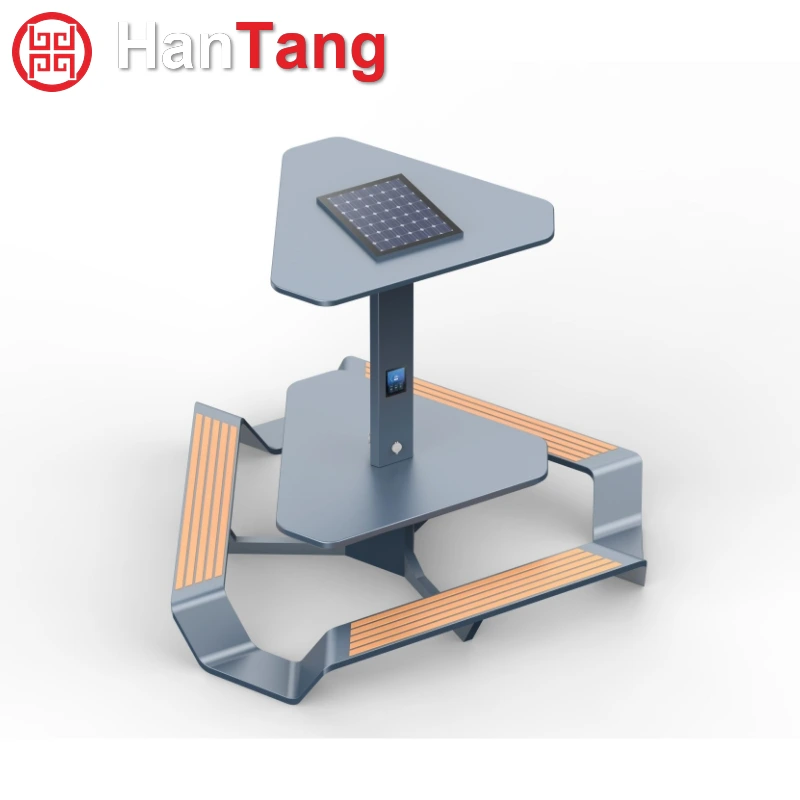 Park Wireless Charging Solar Bench
