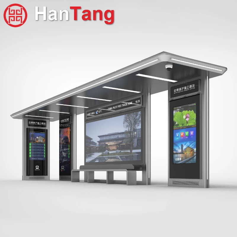Prefabricated Bus Stop Shelter