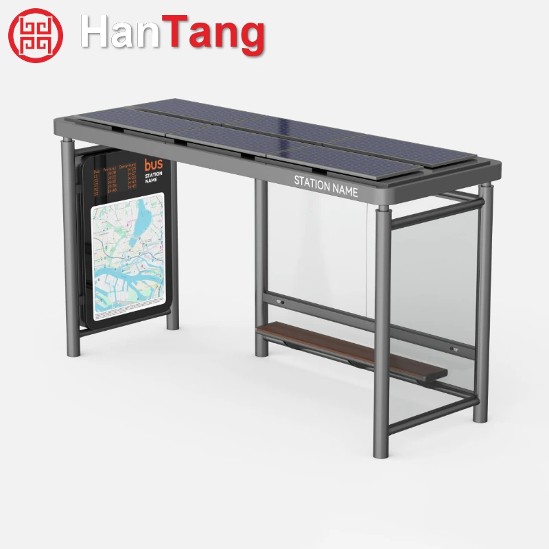 City Solar Bus Stop Shelter