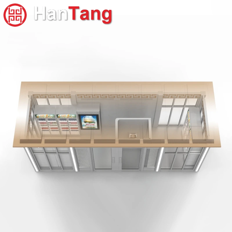 Vending Machine for Beverage and Snack with Back-End System